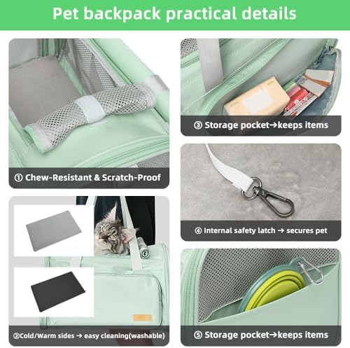 Cat Carrier Soft Sided Dog Carrier - Image 2