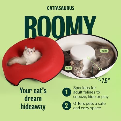 Cattasaurus Peekaboo Cat Cave Donut - Image 4