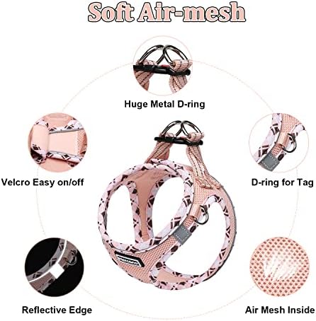 Mercano Soft Mesh Dog Harness and Leash Set, Step-in Reflective Breathable - Image 3