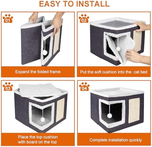 Loyareal Cat Houses for Indoor Cats - Image 6