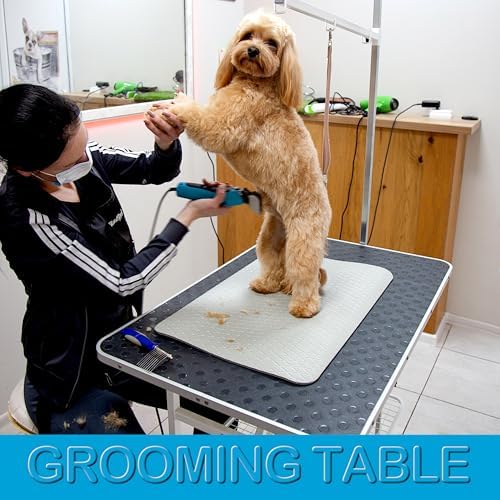 Seagull Multipurpose Foam Rubber Pet Grooming Table Mat 16 x 24 Inch Dog - Image 6