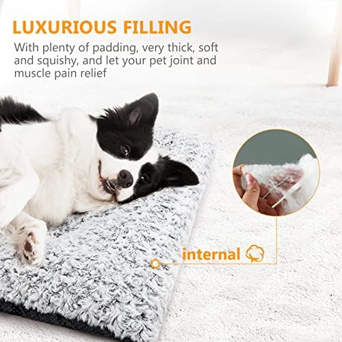 MIXJOY Dog Bed Kennel Pad Washable Anti-Slip Crate Mat - Image 3