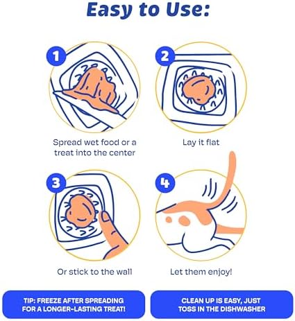 Aquapaw Lick Mat for Dogs 2-Pack XL & Small, Suction Cup Dog Slow Feeder Pad & - Image 6