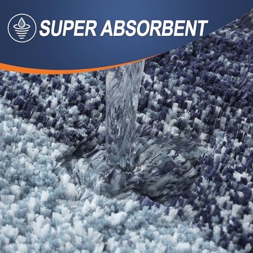 OLANLY Large Bathroom Rugs 44x32, Extra Soft Absorbent Microfiber Bath Rugs - Image 4