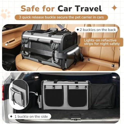 Expandable Extra Large Cat Carrier - Image 4