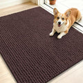 Smiry Dog Door Mat for Muddy Paws 40x32, Ultra Absorbent Chenille Doormat by Smiry