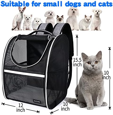 BAGLHER Pet Carrier Backpack, Ventilated Design, Pet Travel Backpack - Image 3