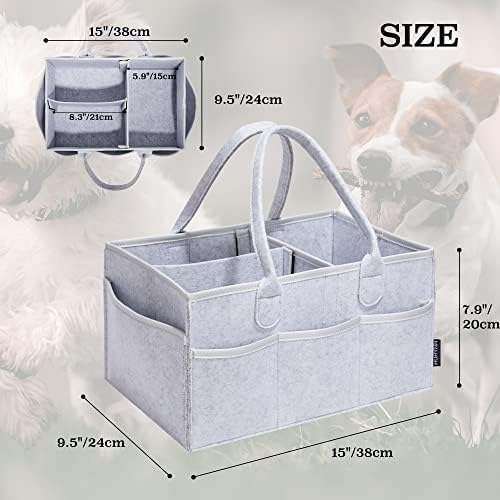 Pet Grooming Tote, Dog Grooming Supplies Organizer, Travel Outdoor - Image 3