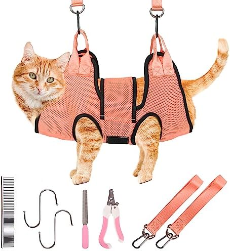PatiencET Cat Grooming Hammock Kit by patiencET