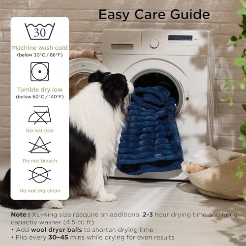 Bedsure ComfyFleece® Waterproof Dog Blankets - Image 6