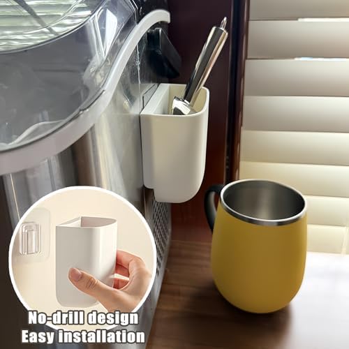 Ice Scoop Holder for Ice Machine Small Self-Adhesive Ice Scoop Holder for Ice - Image 7