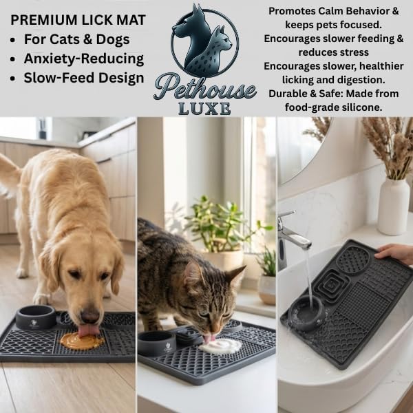 Silicone Dog & Cat Lick Mat - Image 4