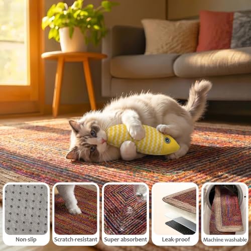 Washable Pee Pads for Dogs 72"x72" 2 Pack Reusable Puppy Potty Pad - Image 5