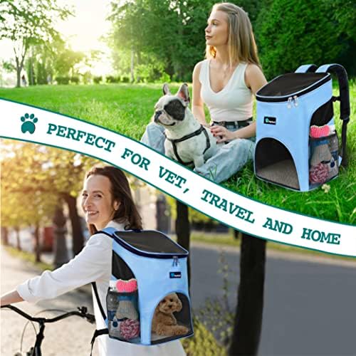 PetAmi Cat Backpack Carrier for Small Dogs and Large Cats, Airline Approved - Image 6