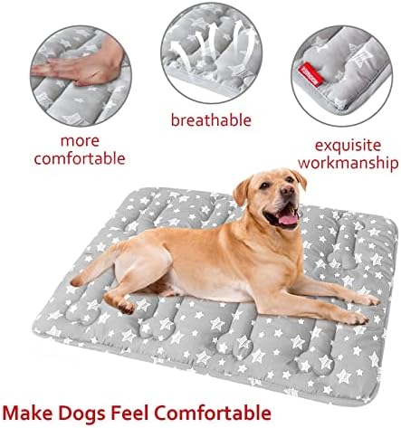 Dog Crate Pad Mat 2 Pack, Soft Dog Bed Mat - Image 4