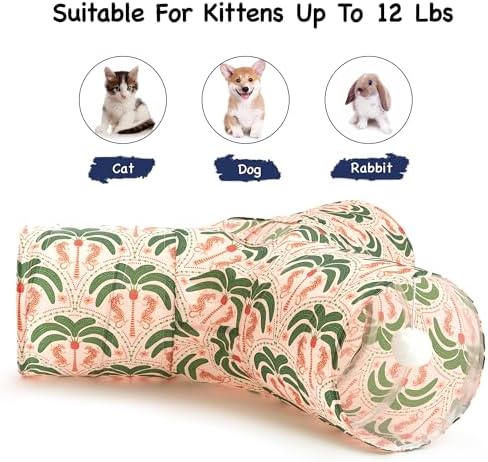 Tempcore Cat Tunnel, 3-Way Collapsible Toy - Image 6