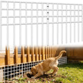 42.5ft x 13in Garden Fence Animal Barrier, 30 Panels No Dig Fence Panels by Unknown