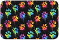 Watercolor Dog Paws Bath Mat 24x16 Inch Non-Slip Soft Microfiber Bathroom Rugs by Unknown