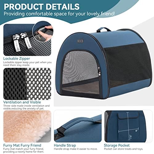 PETSFIT Portable Dog Crate, Travel Dog Crate - Image 3