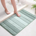 Kmson Ombre Chenille Bathroom Rugs Mat, Ultra Soft Washable Shaggy Bath Rugs by KMSON