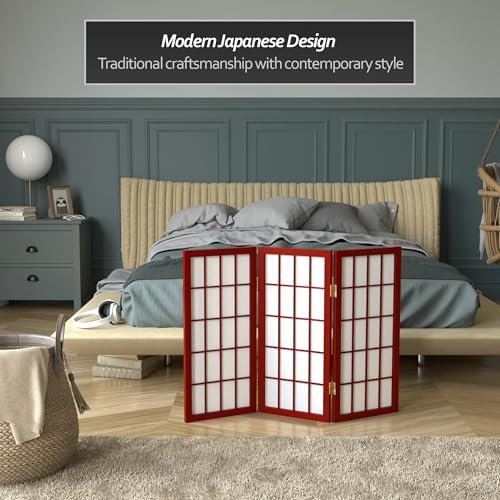 2 ft. Short Desktop Window Pane Shoji Screen - Image 3