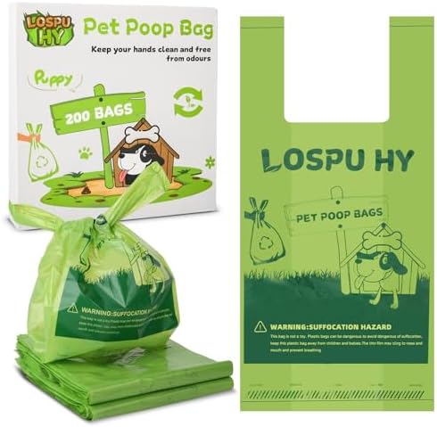 Poop Bags for Dogs, Extra Thick Strong Leak Proof Doggie Waste Bag for Waste by Unknown