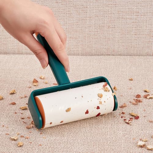 PRETYZOOM Cat Hair Cleaner Portable PET Brush, ABS - Image 4