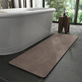 MontVoo -Bath Mat Rug-Rubber Backing Non Slip Quick Dry Absorbent Thin Bathroom by MontVoo