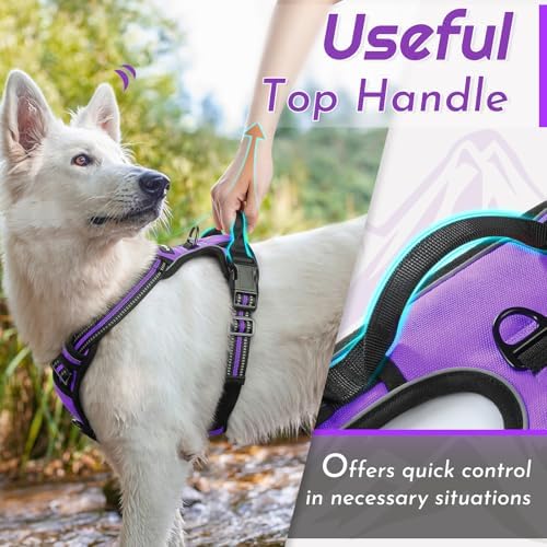 Eagloo Dog Harness for Large Dogs, No Pull Pet Vest - Image 4