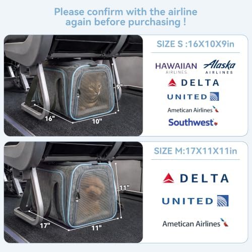 Petsfit Medium Double Expandable Cat Carrier - Image 3