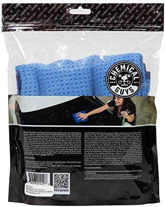 Chemical Guys Waffle Weave Glass Cloth Microfiber Towel, 24 x 16 - Image 3