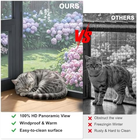 Cat Window Box Catio, Outdoor Cat Enclosure - Image 3