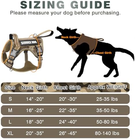 WINSEE Tactical Dog Harness, No Pull Dog Harness - Image 5