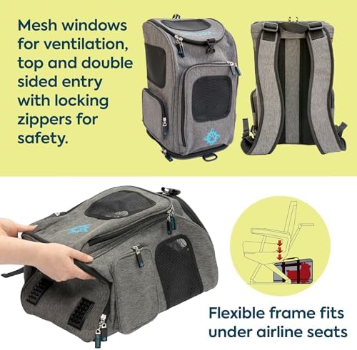 Sherpa 2-in-1 Medium Pet Backpack & Carrier - Image 2