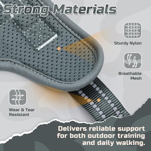 rabbitgoo Tactical Dog Harness for X-Large, No Pull Military Service Vest - Image 5