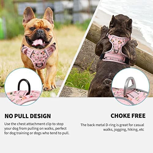 HEELE Dog Harness Harness for Small Dogs No Pull Dog Vest Harness for Small Dog - Image 2