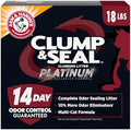 ARM & Hammer Clump & Seal Platinum Clumping Cat Litter, Online Only, 18 Lbs by ARMHAMMER