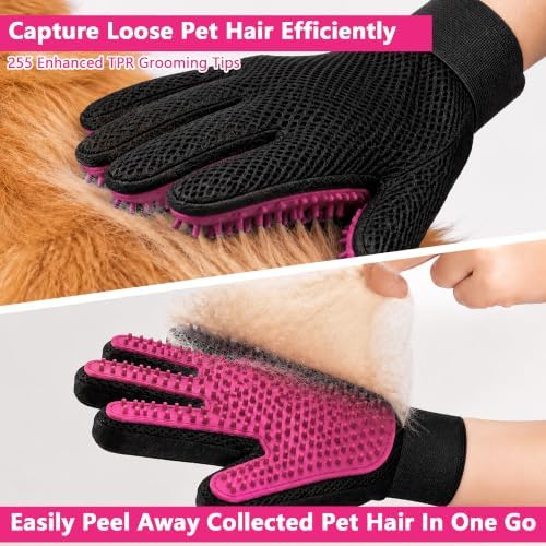Pet Hair Removal Glove with Silicone Tips - Image 4