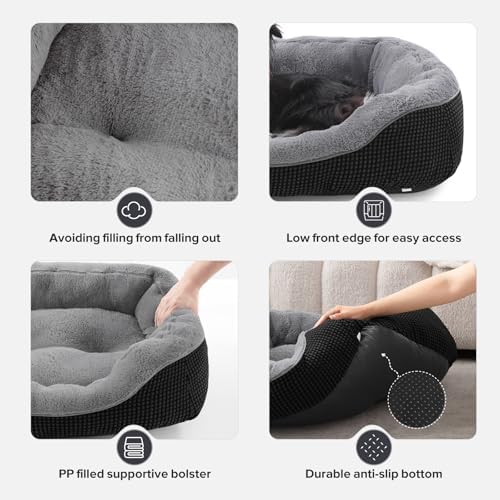 INVENHO XL Dog Beds Large Sized Dog, Washable Orthopedic Warming Soft Sleeping - Image 4