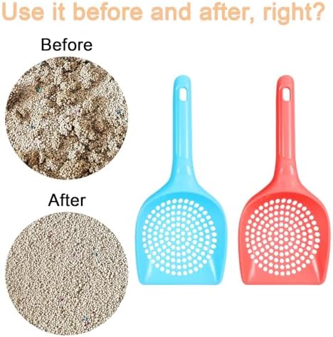 Cat Litter Scoop Litter Scooper Cat Litter Scooper Cat Scoop Mesh Poop Sifting - Image 3
