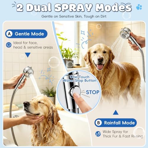 Dog Shower Attachment: Pet Bath Hose Kit - Image 4