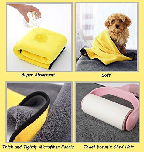 Dog Bath Towel - Super Absorbent Microfiber Dog Towel - Image 4
