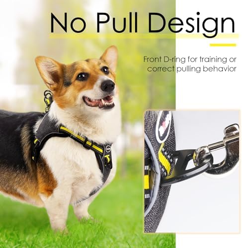 ThinkPet Step in Dog Harness for Large Dogs, Front Clip Dog Vest Harness No - Image 3