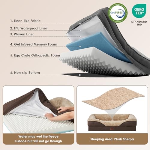 EHEYCIGA Orthopedic XXL Dog Bed - Image 3