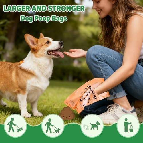 Poop Bags for Dogs, Pet Waste Bag for Waste Refuse Cleanup, Outdoor Puppy - Image 2
