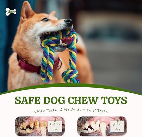 SHARLOVY Dog Rope Toy for Medium Dogs - Image 3