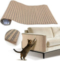 Natural Cork Cat Scratcher Mat, Self-Stick & Trimmable Furniture Protector by Unknown