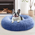 JOLLYVOGUE Calming Dog Beds Extra Large Sized Dog, 45in Donut Washable Large by JOLLYVOGUE
