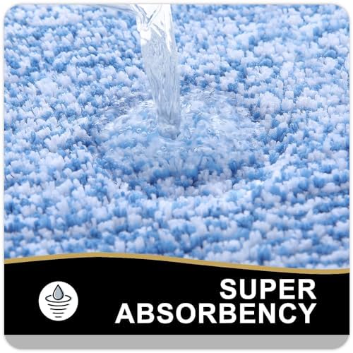 OLANLY Bathroom Runner Rugs 59x20, Extra Long Bath Mats - Image 3