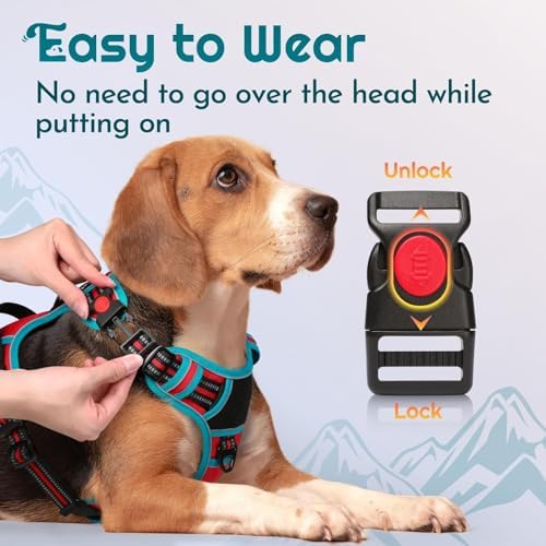 Eagloo Dog Harness No Pull for Medium Dogs, Easy On & Off - Image 2